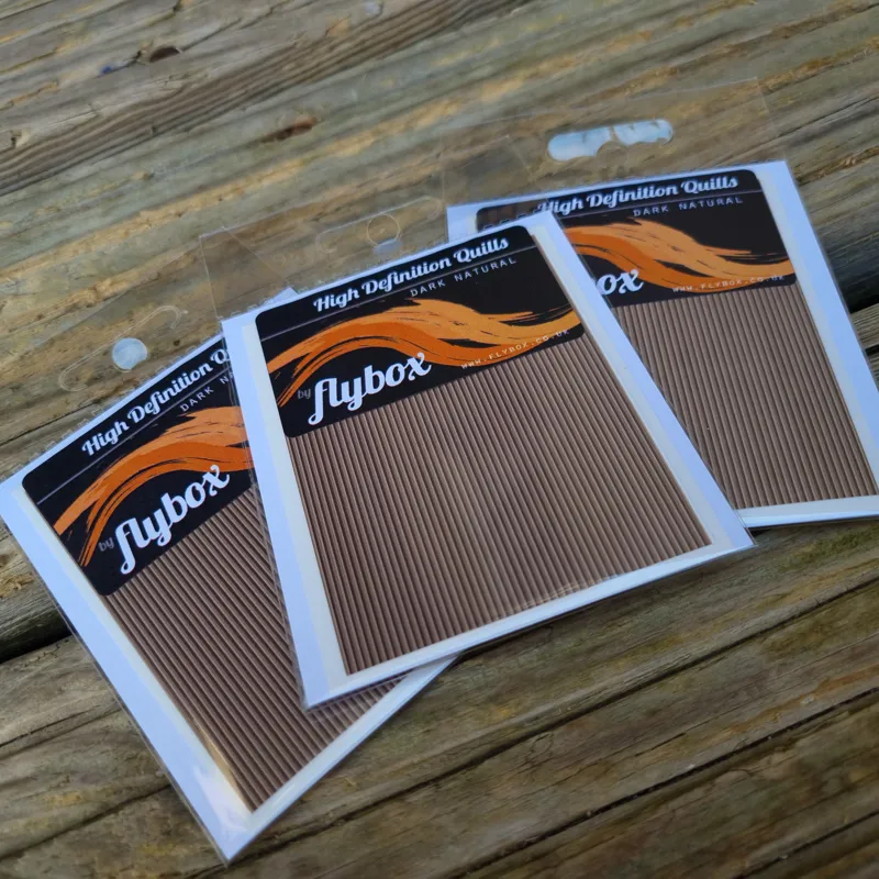 Flybox High Definition Quills in Dark Natural-2